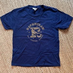 Kids Small Ravenclaw T-shirt, navy Harry Potter, universal studios